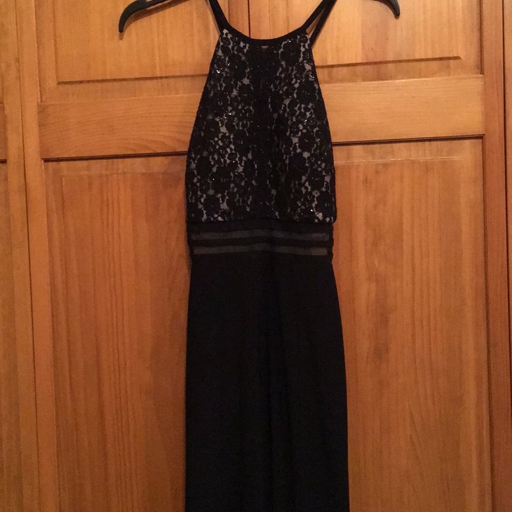 Dillard’s sexy black dress